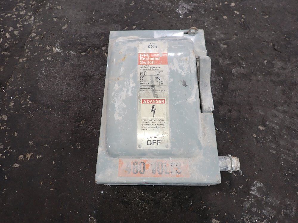 Ite 30 Amp Fusible Disconnect - F-351