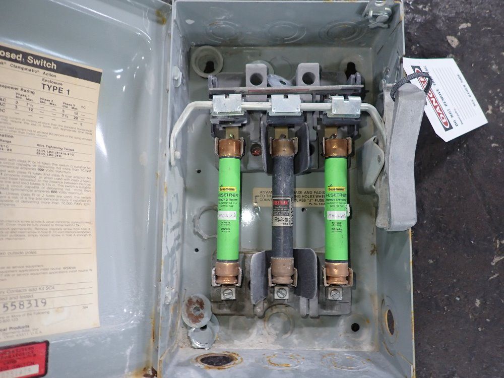 Ite 30 Amp Fusible Disconnect - F-351