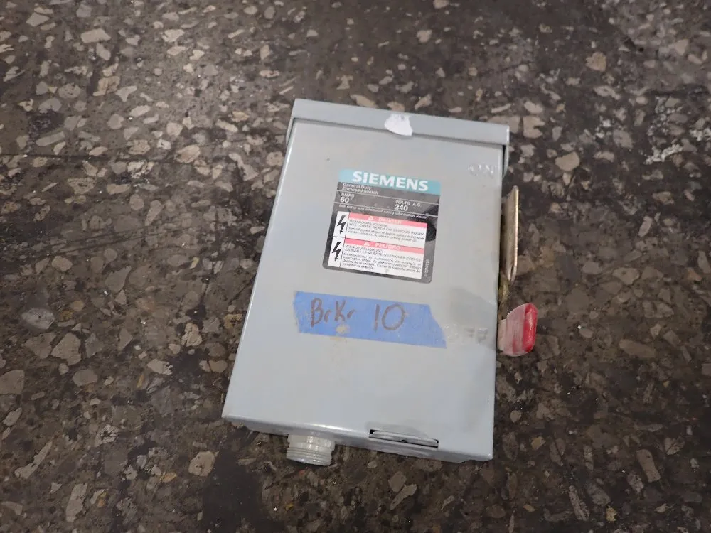 Siemens 60 Amp Non-fusible Disconnect - Lnf222r