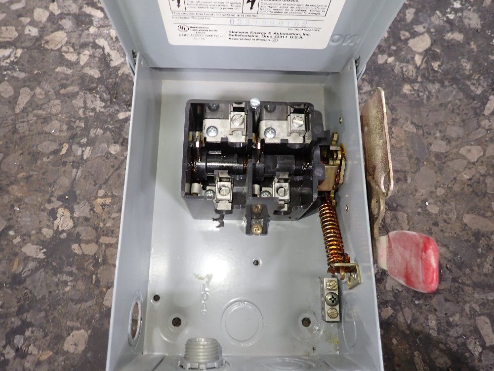 Siemens 60 Amp Non-fusible Disconnect - Lnf222r