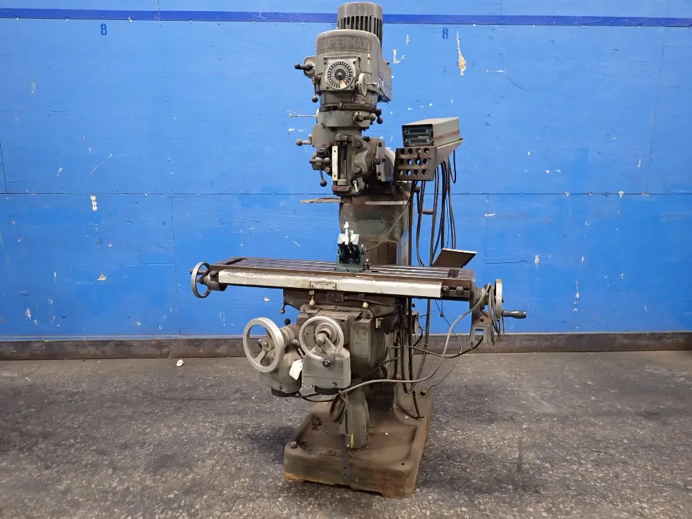 Yci 9" X 42" Vertical Mill - Ycm-1 1/2 Vs