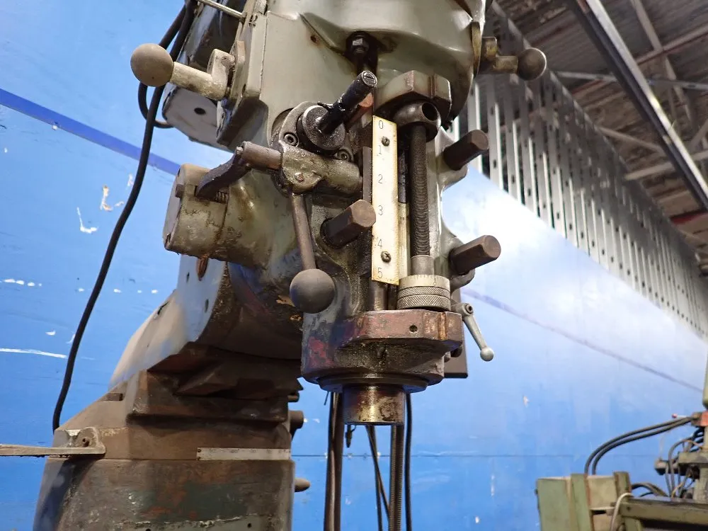 Yci 9" X 42" Vertical Mill - Ycm-1 1/2 Vs