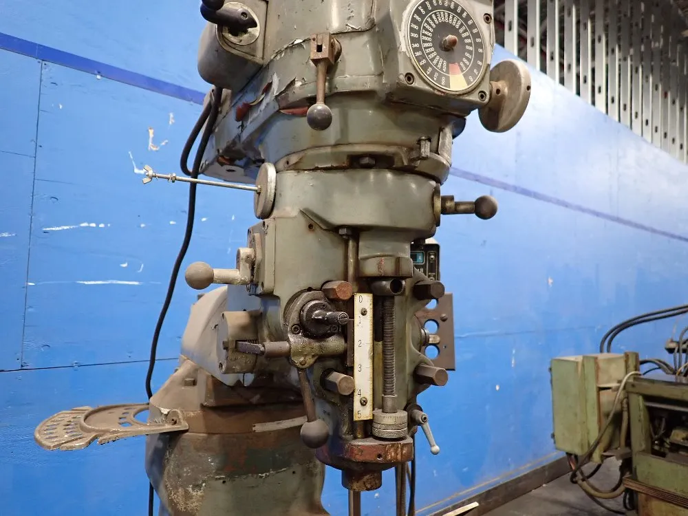Yci 9" X 42" Vertical Mill - Ycm-1 1/2 Vs