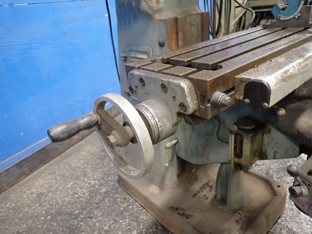 Yci 9" X 42" Vertical Mill - Ycm-1 1/2 Vs