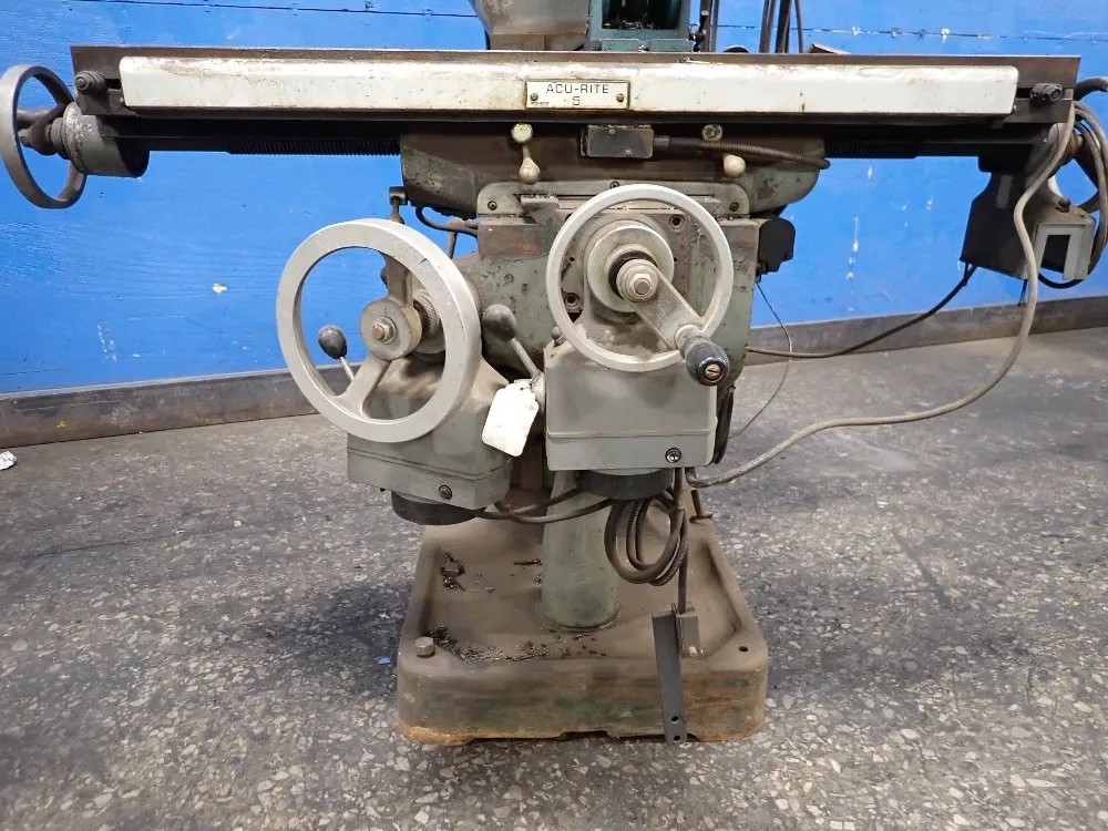 Yci 9" X 42" Vertical Mill - Ycm-1 1/2 Vs