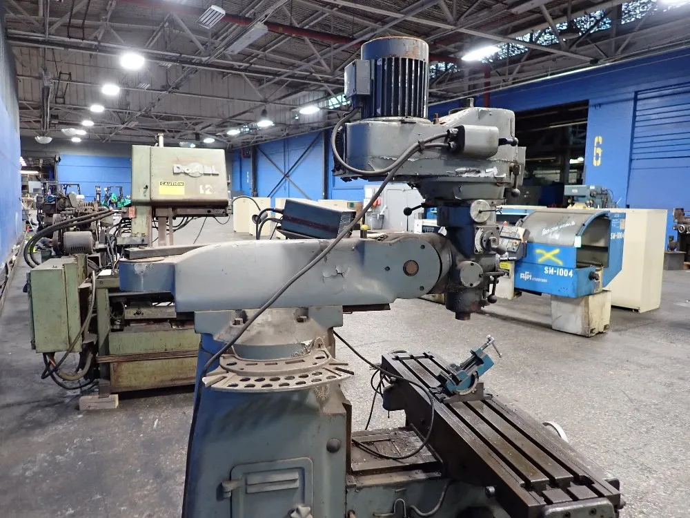 Yci 9" X 42" Vertical Mill - Ycm-1 1/2 Vs