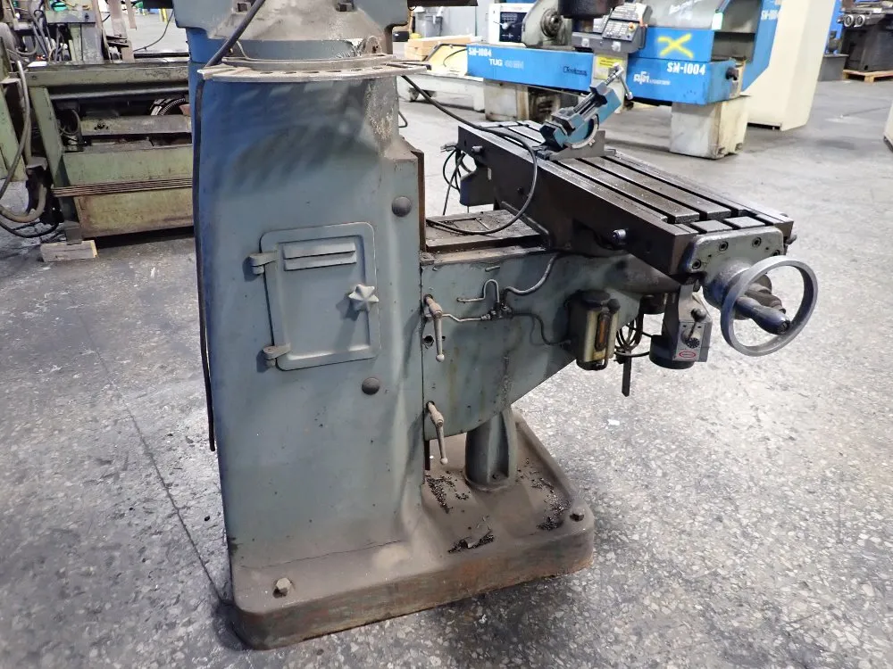 Yci 9" X 42" Vertical Mill - Ycm-1 1/2 Vs