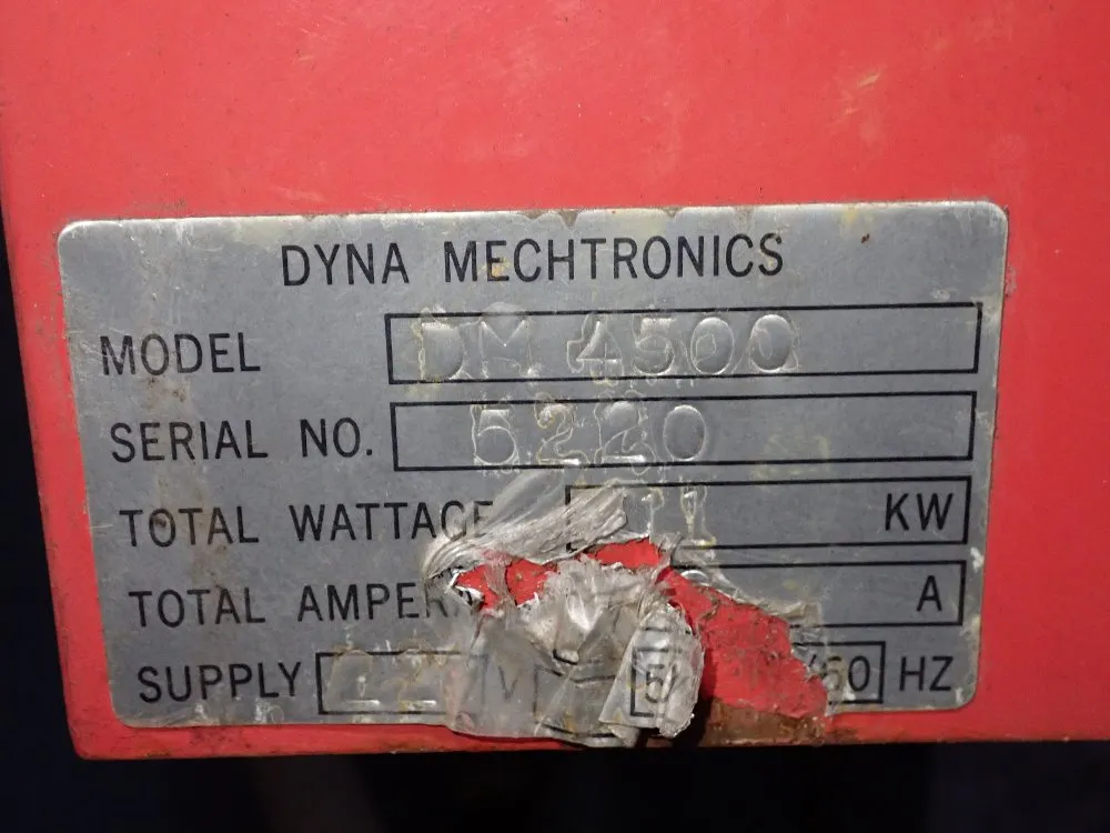 Dyna Mechtronics 15" X 25 1/2" Cnc Vmc - Dm 4500