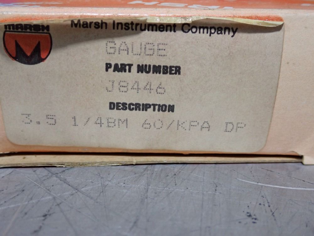 Marsh Instrument Gauges, Qty: 28