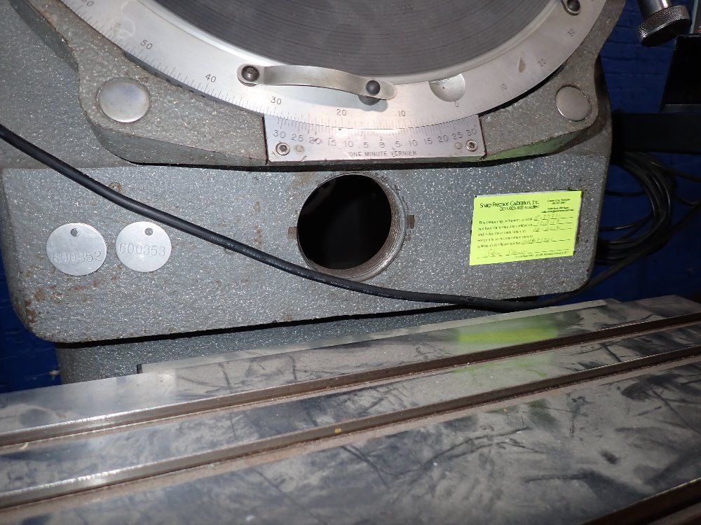 Jones & Lamson 14" Optical Comparator - Pc-14a