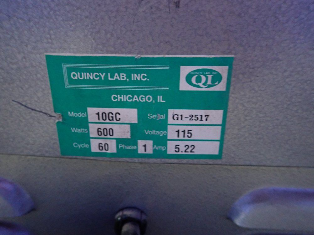 Quincy Lab Electric Oven - 10gc