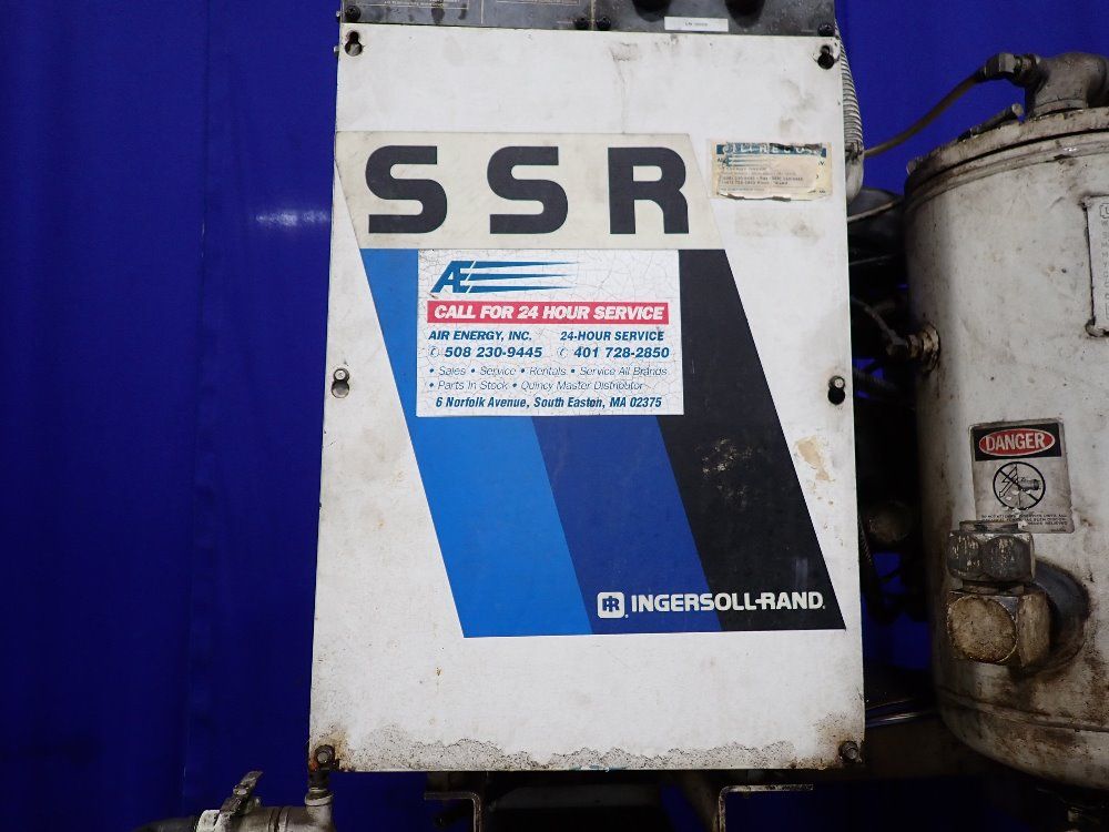 Ingersoll Rand 25 Hp Air Compressor - Ssr 100