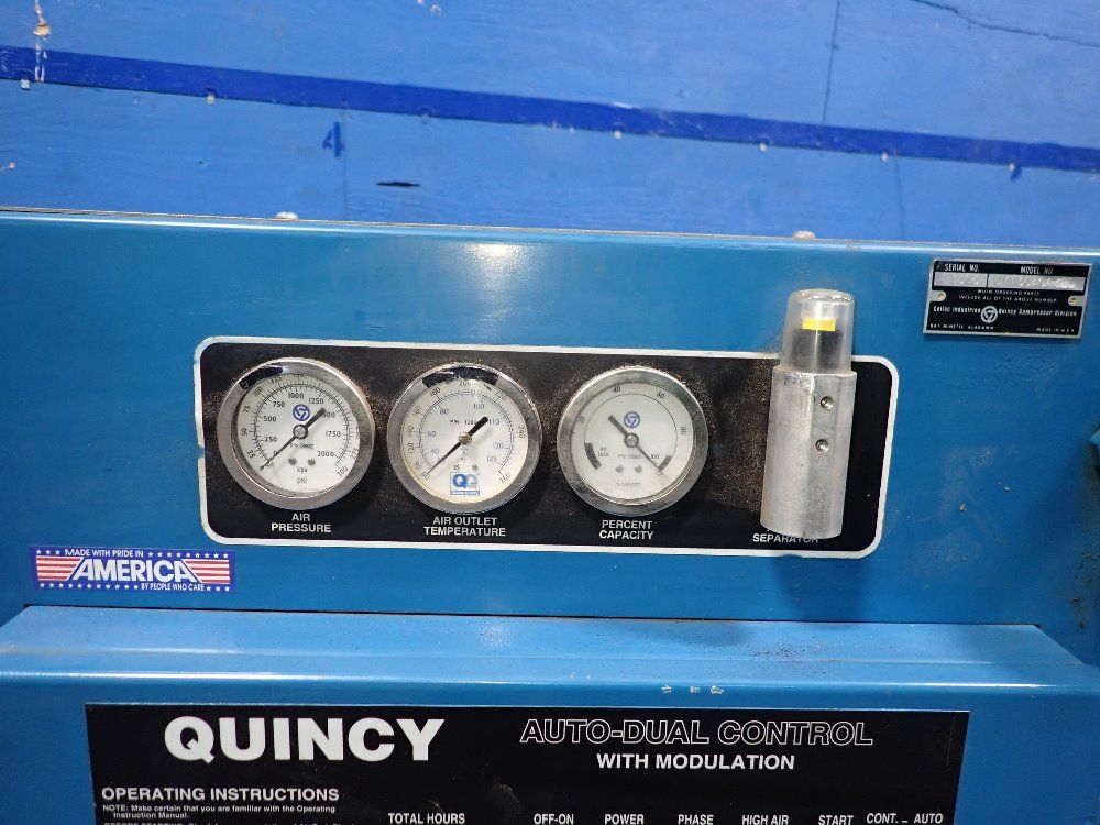 Quincy Air Compressor - Qmt30aca32d