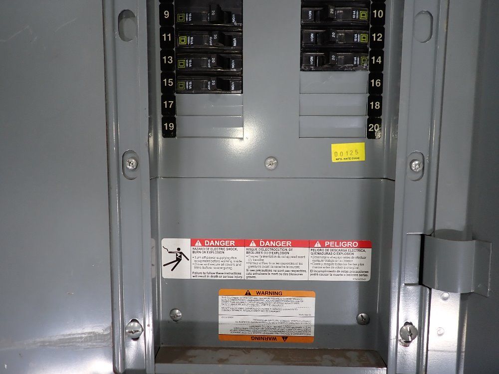 Square D 100 Amp Circuit Breaker - Nqod20l100