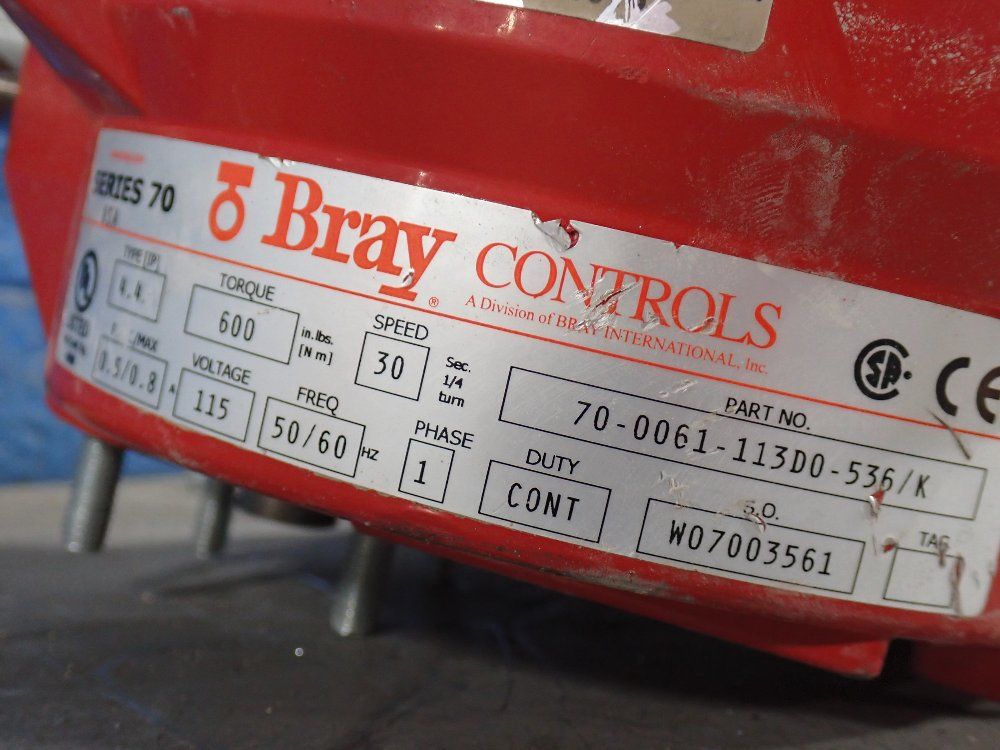 Bray Controls Actuator - 70-0061-113do-536/k