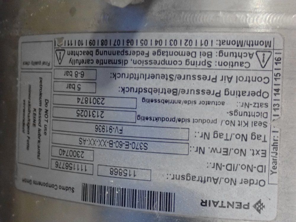 Pentair Valve - 2300740