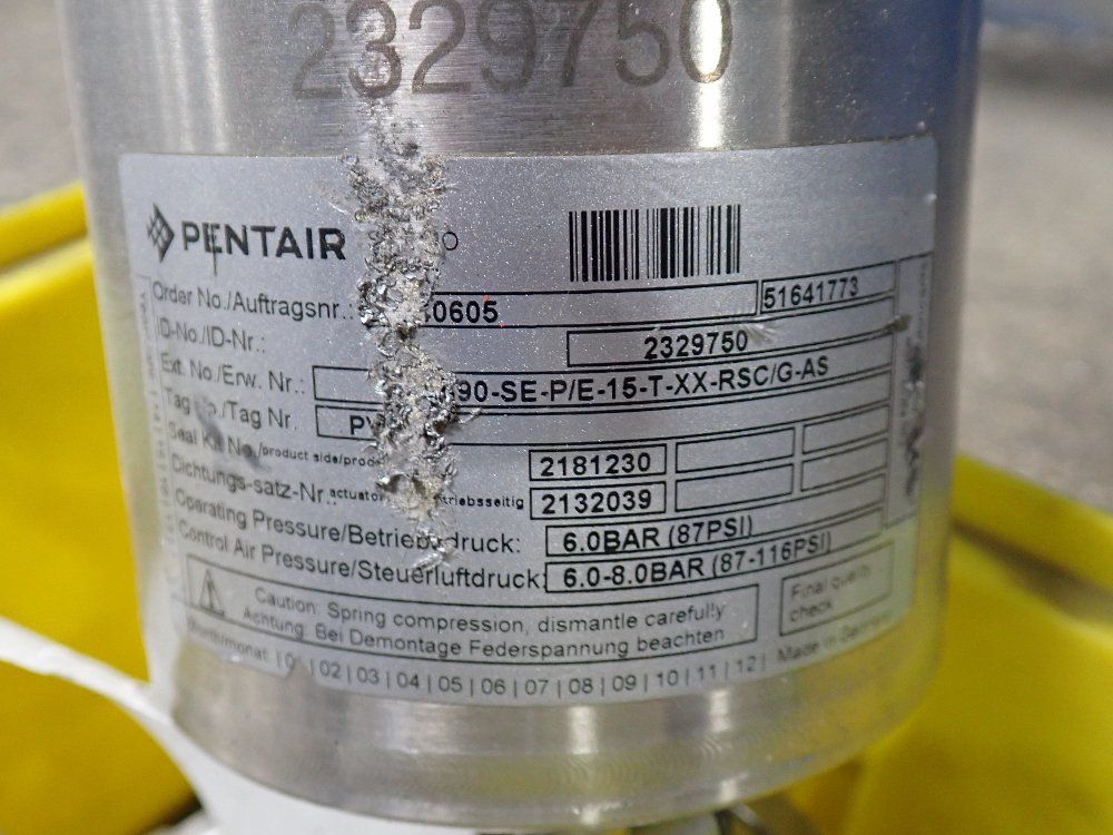 Pentair Valve