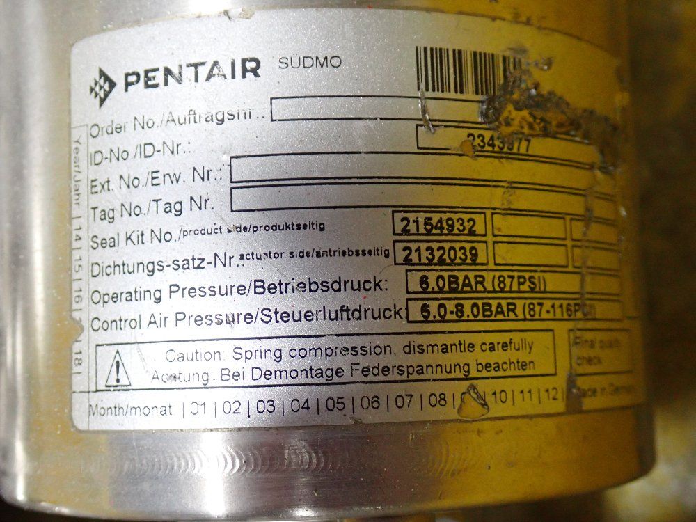 Pentair Valve