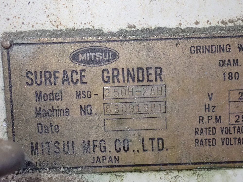 Mitsui Surface Grinder