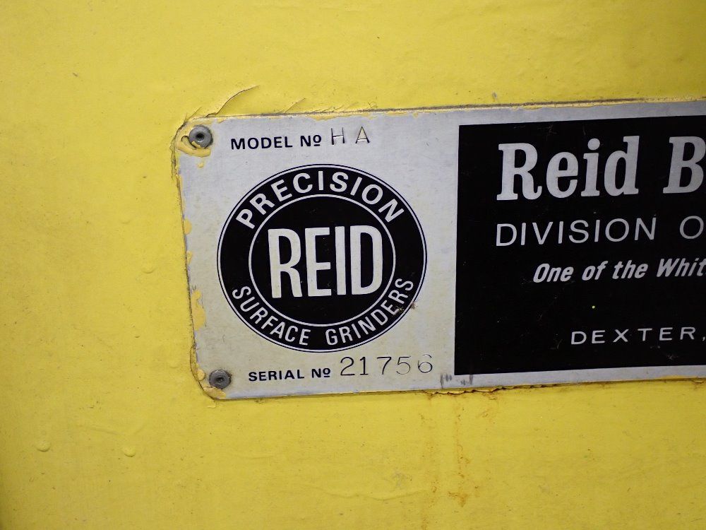 Reid 5" X 10 1/2" Surface Grinder