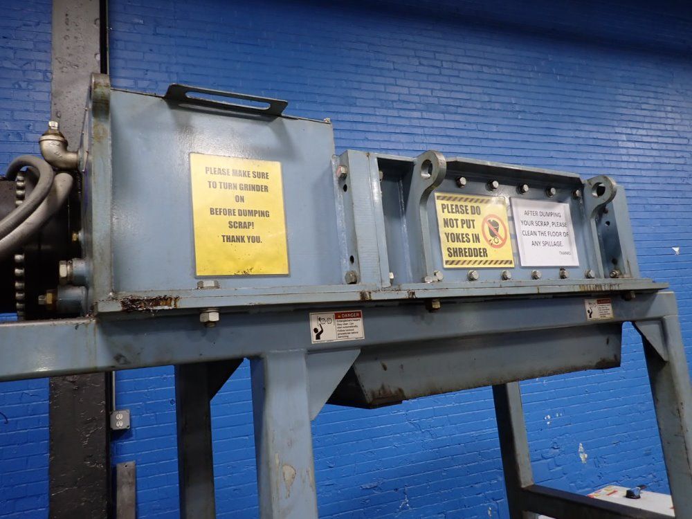 Ssi Shredding Systems Inc 75hp Shredder - M70e(40)