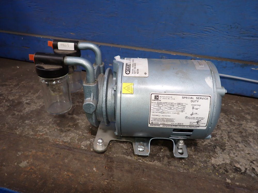 Gast 1/6 Hp Pump - 0211-143-g8cx