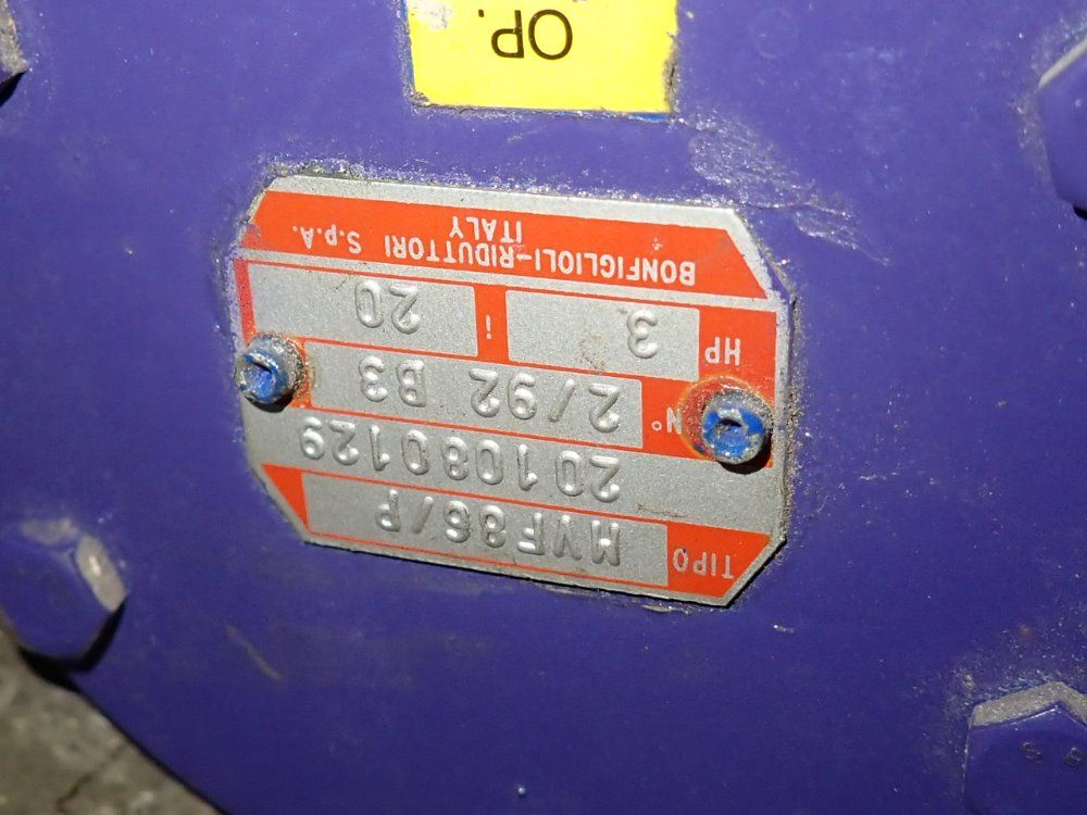 Bonfiglioli-riduttori .55 Kw Gear Drive - Mvf86/p201080129