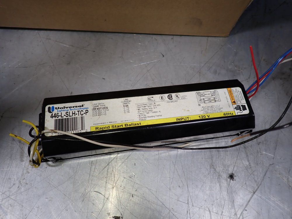 Universal Lighting Technologies Rapid Start Ballast - 446-l-slh-tc-p