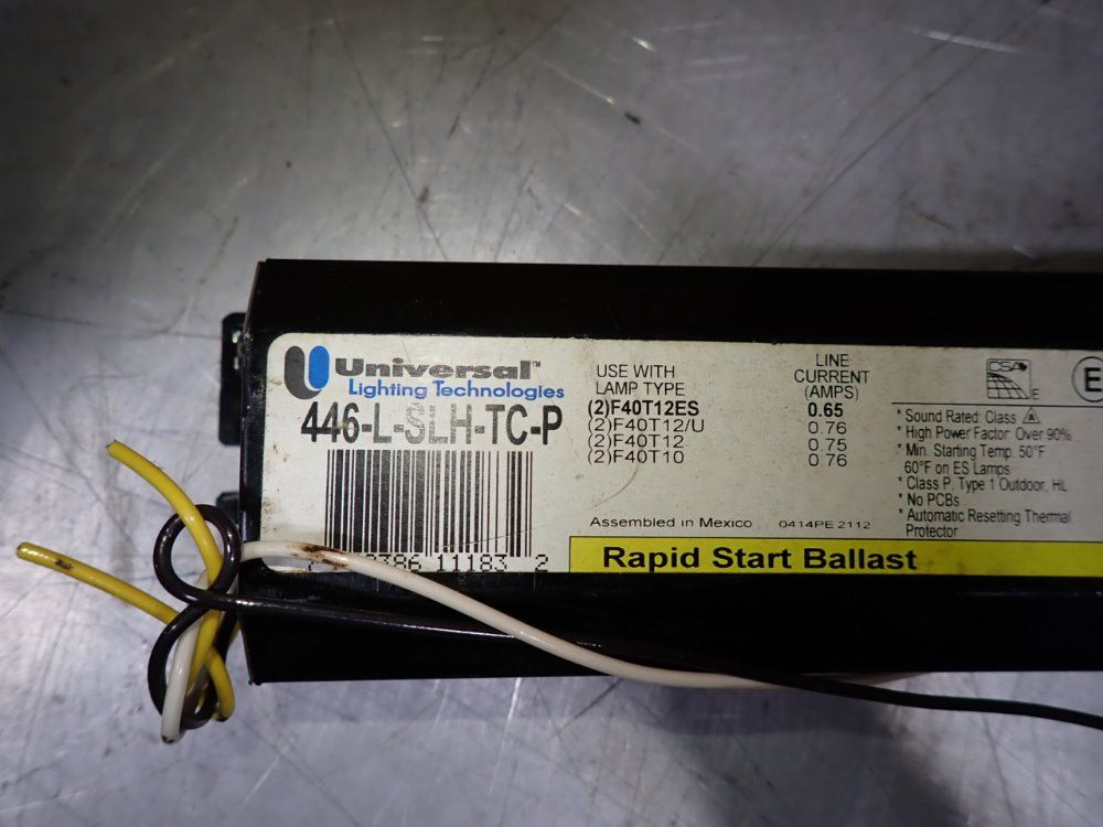 Universal Lighting Technologies Rapid Start Ballast - 446-l-slh-tc-p