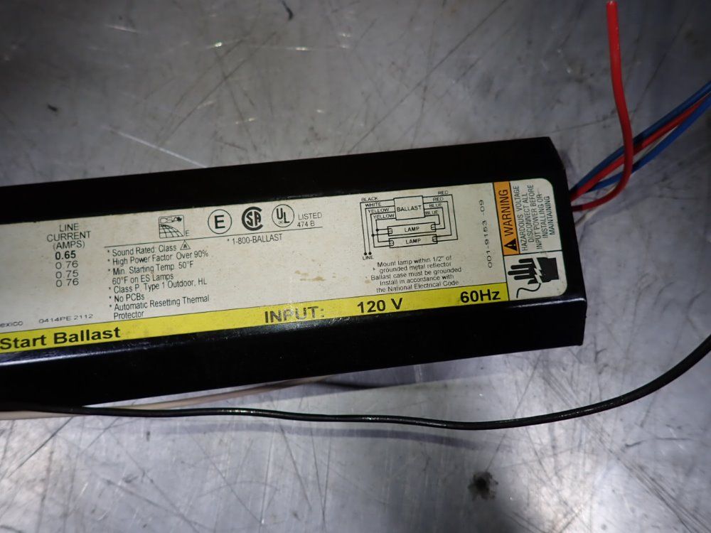 Universal Lighting Technologies Rapid Start Ballast - 446-l-slh-tc-p