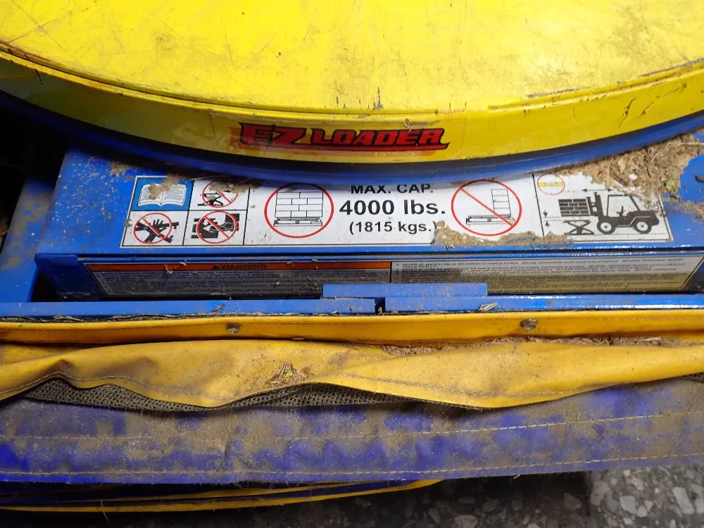 Bishamon Ez Loader 4000 Lbs Turn/lift Table