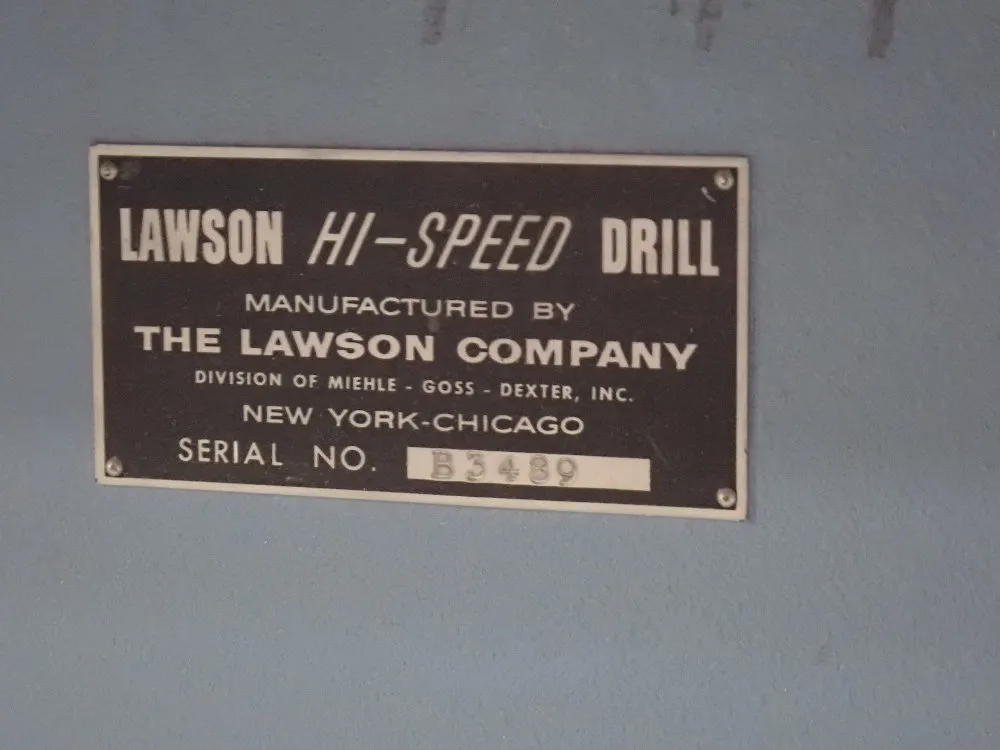Lawson Speed Drill