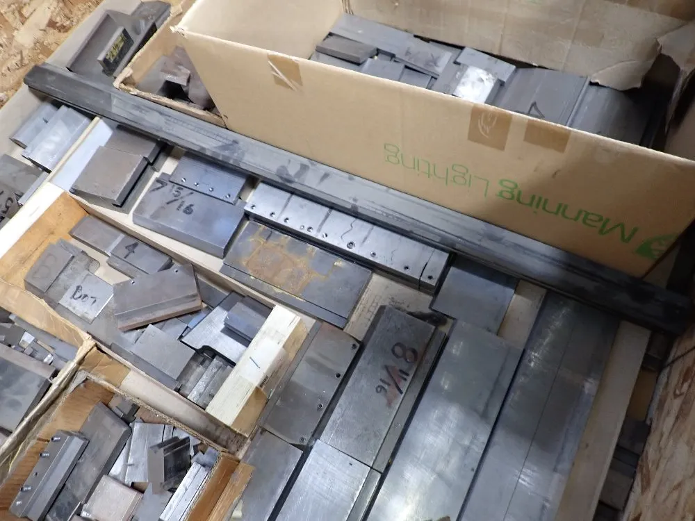 Press Brake Dies- **sold Per Pound**