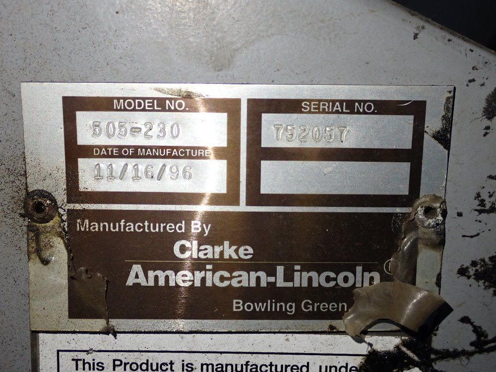 Clark 61" Floor Scrubber - 7760 / 505-230