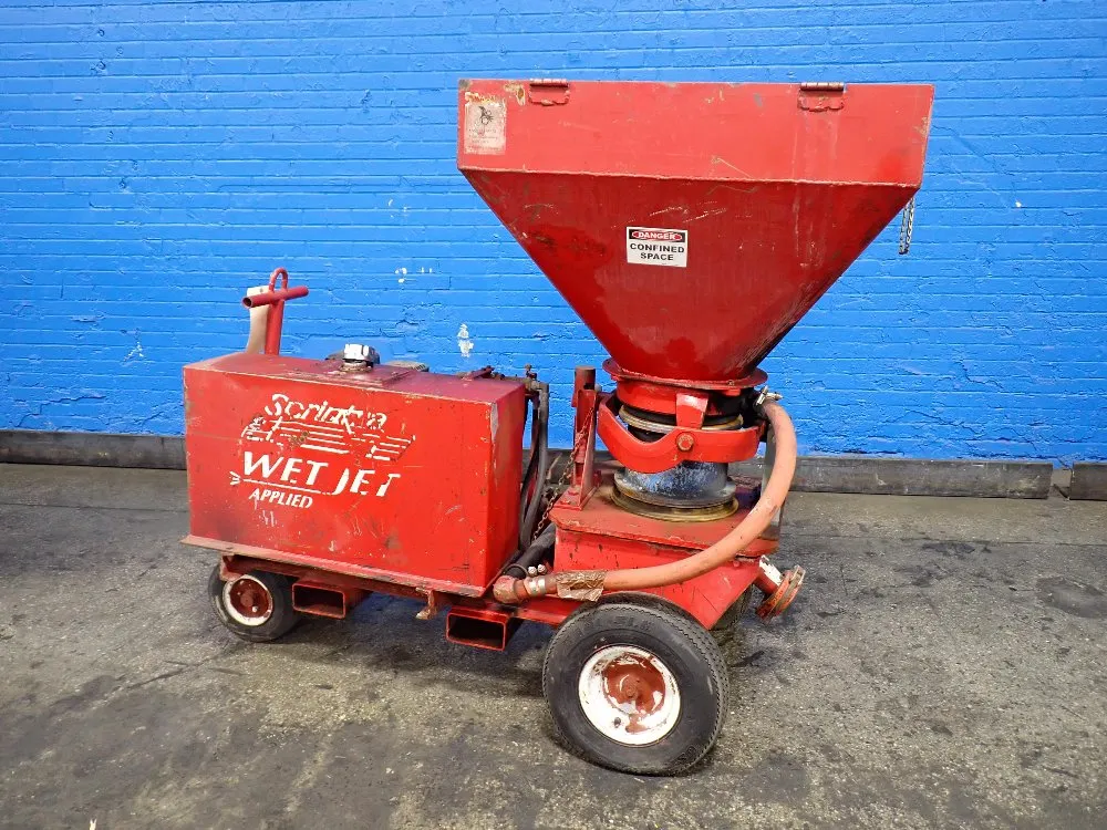 Allentown 32"x35"x27" Wetjet Shotcrete Applicator - Gph600