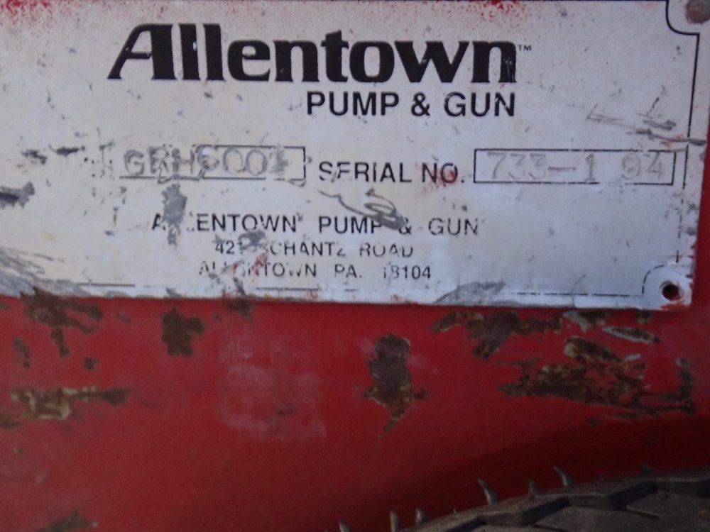 Allentown 32"x35"x27" Wetjet Shotcrete Applicator - Gph600