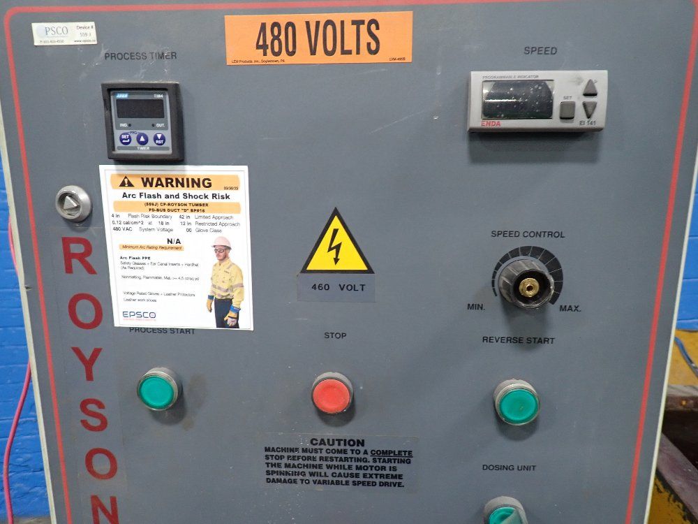 Royson 26"x10"x12" Vibratory Finisher