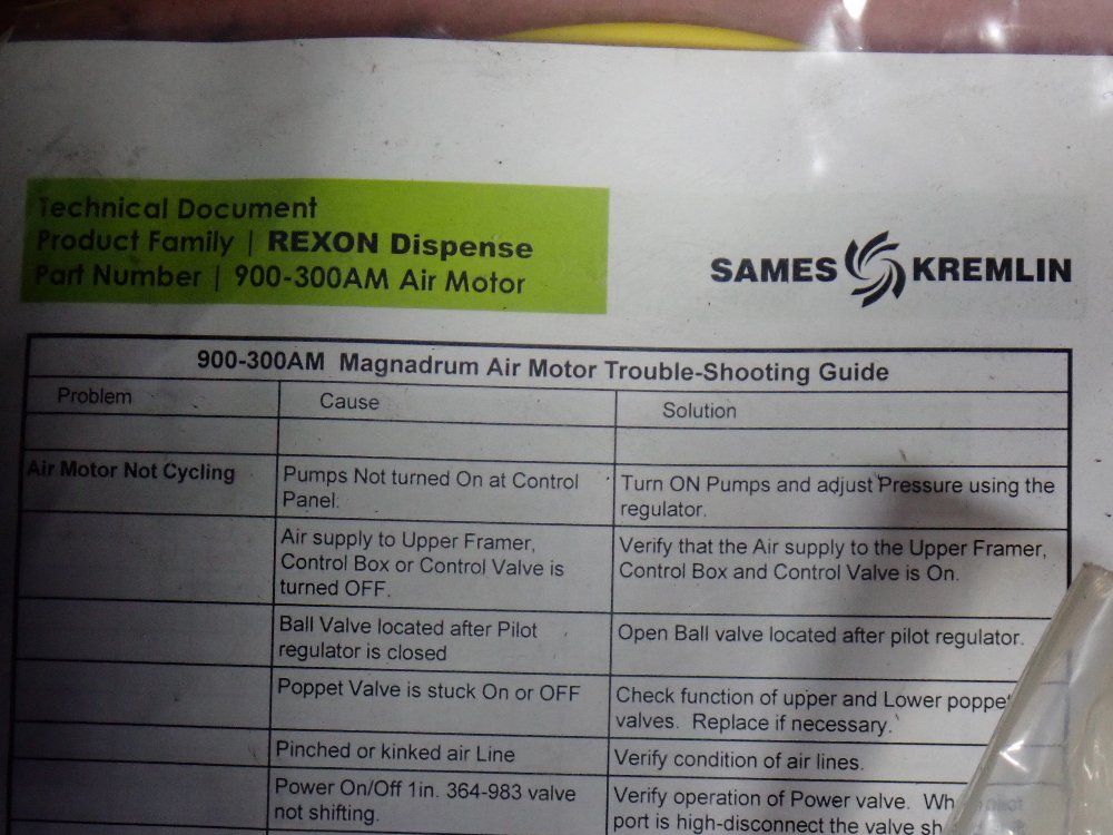 Sames Hose W/fittings