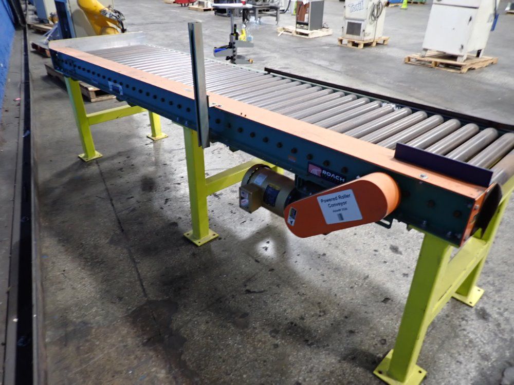Roach Conveyors 25 1/2"x120" Roller Conveyor