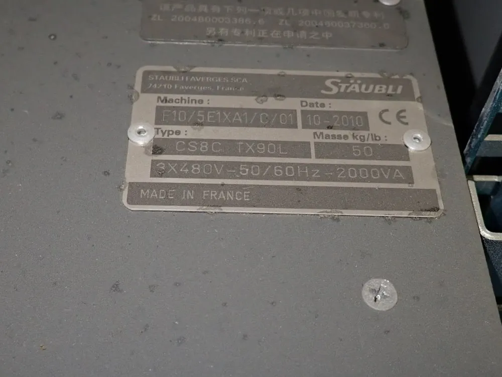 Staubli Robot - Tx90
