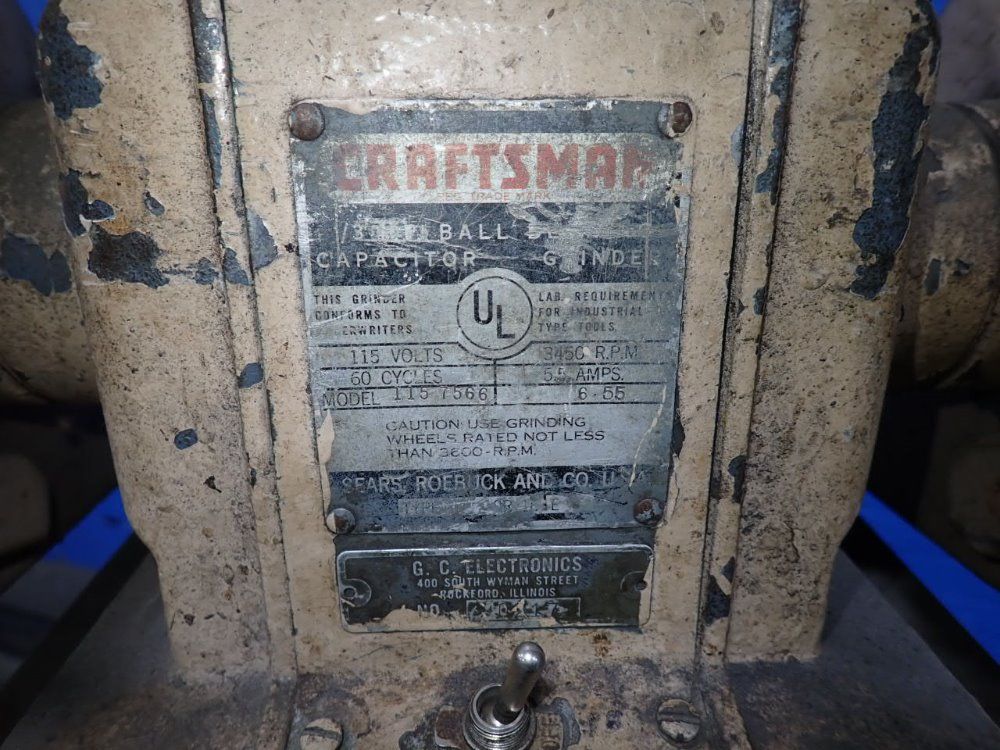 Craftsman Bench Grinder