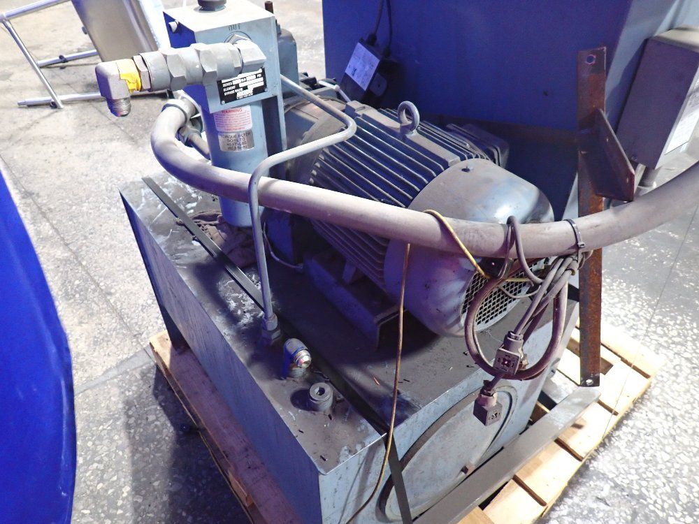 Egs 7.5 Hp Hydraulic Unit With Controller - Pur15-15b20-rf-0-5-f