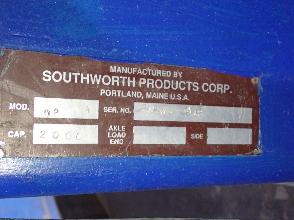 Southwest Products 2000 Lbs Lift Table - C2 4