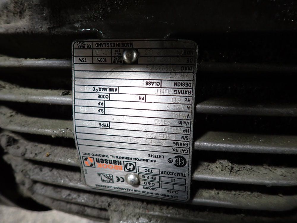 Edwards 10 Hp Mechanical Booster Pump - Rh2600