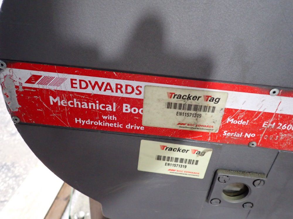 Edwards 10 Hp Mechanical Booster Pump - Rh2600