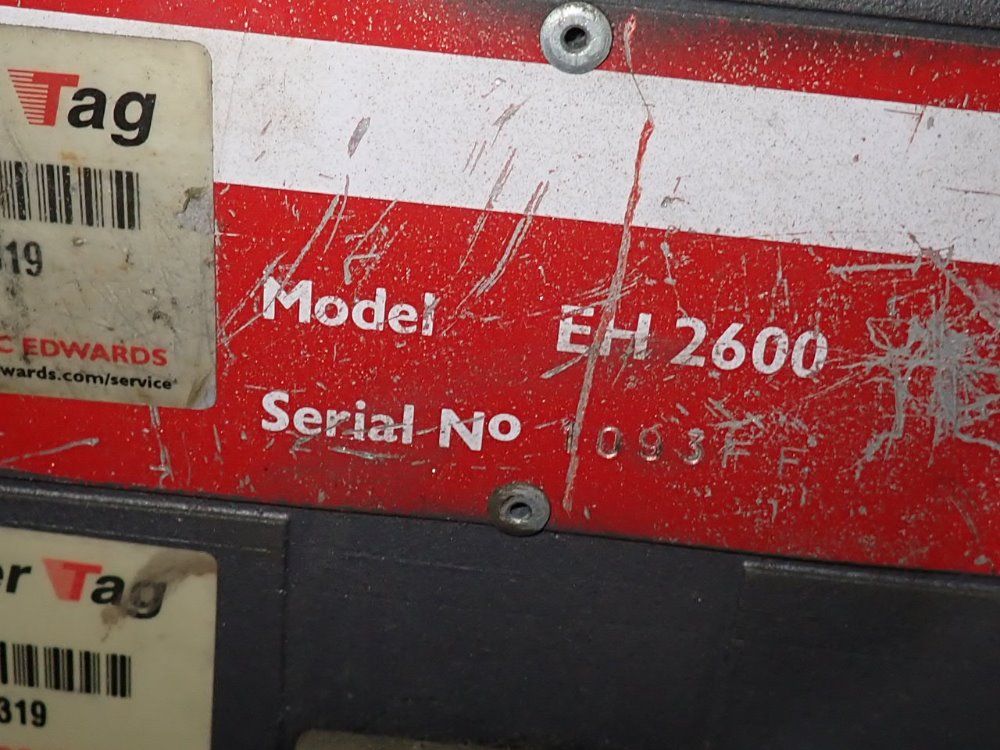 Edwards 10 Hp Mechanical Booster Pump - Rh2600