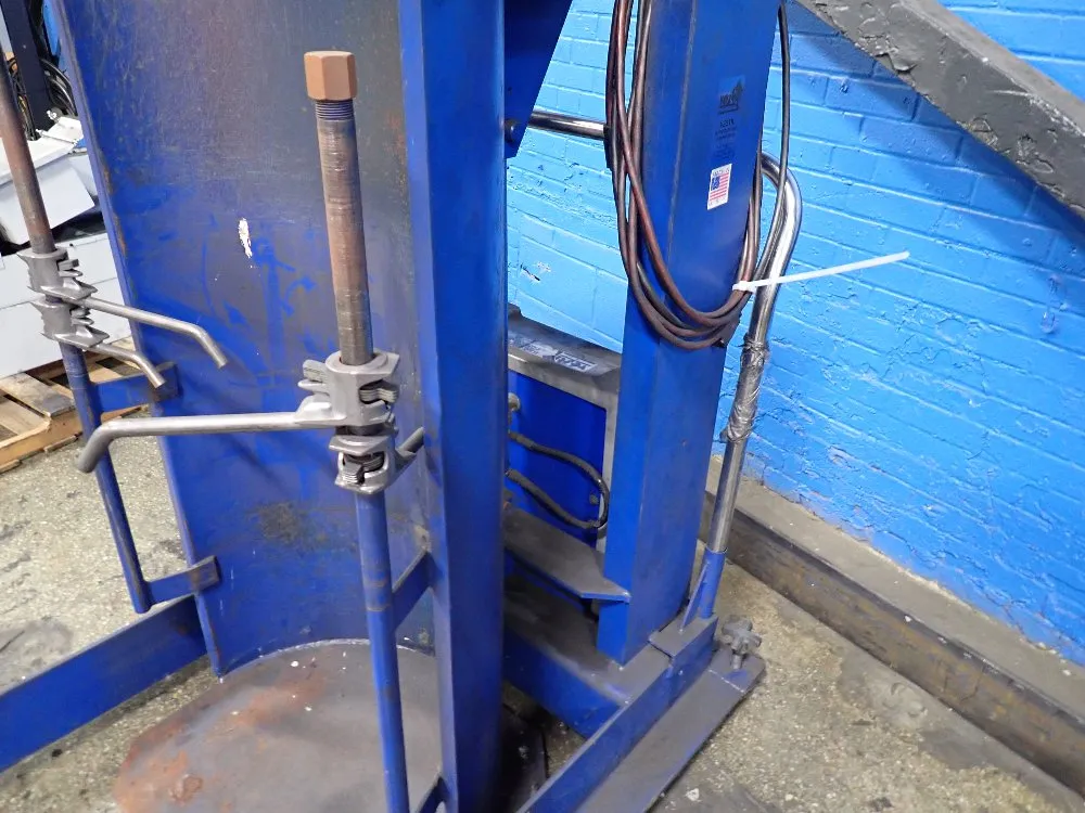 Vestil 1000lbs Portable Hydraulic Drum Dumper - Hdd-42-10-p