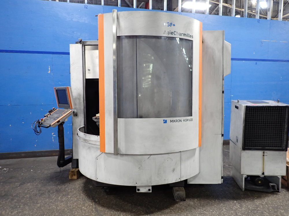 Mikron 24 1/2" X 27 1/2" Cnc Vmc - Hsm 600