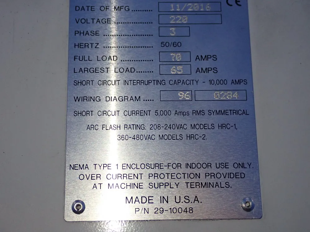 Haas 18" X 36" Cnc Vmc - Vf-2ssyt