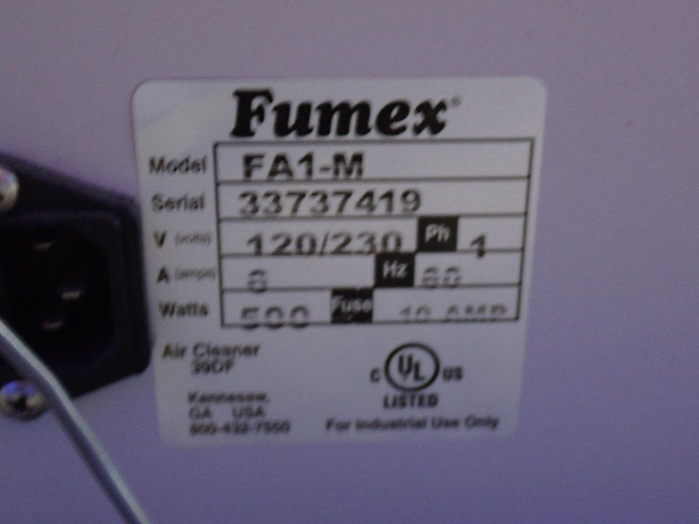 Fumex Air Filter - Fa1-m